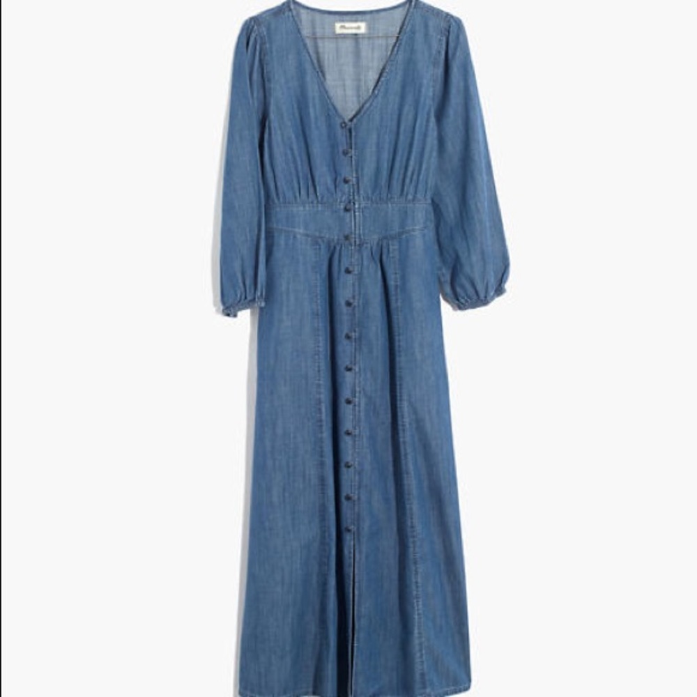 Madewell Denim Midi Dress